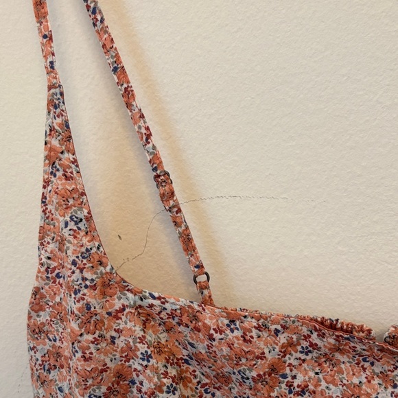 Abercrombie Chic Floral Mini Dress with Spaghetti Straps - Picture 7 of 8